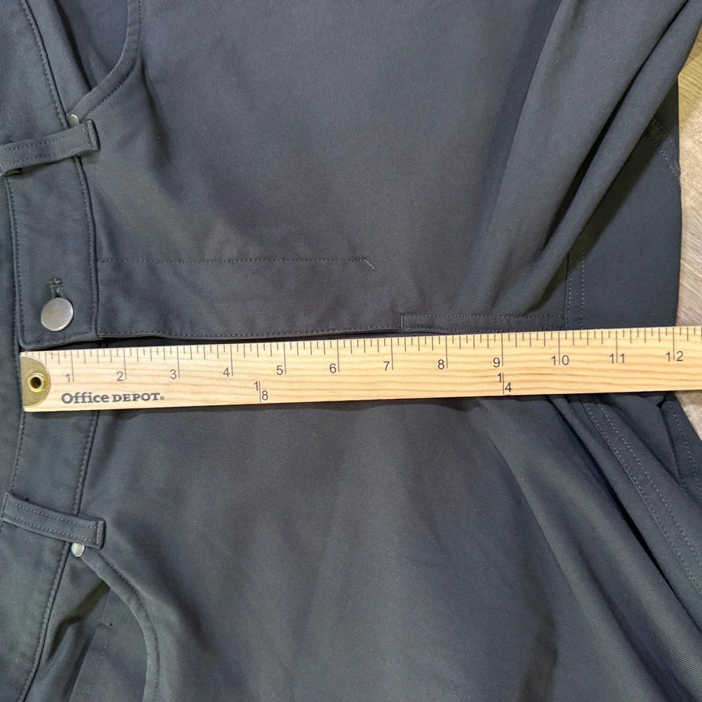 Lululemon ABC Pant Mens 36 Grey Obsidian Slim‎ Straight 5-Pocket Technical Pants